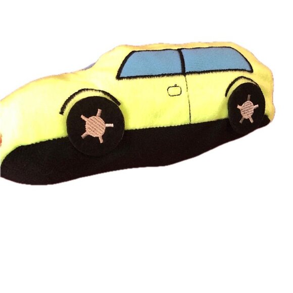 High Reach Learning Family Car Plush Green Blue Stuffed 8" Long 2011 - Picture 10 of 11